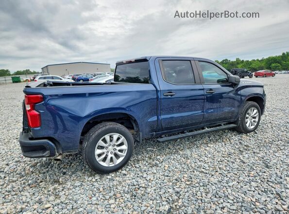1GCPABEKXNZ590633 2022 CHEVROLET SILVERADO Blue Trasero derecho