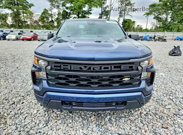 1GCPABEKXNZ590633 2022 CHEVROLET SILVERADO Blue Vista frontal