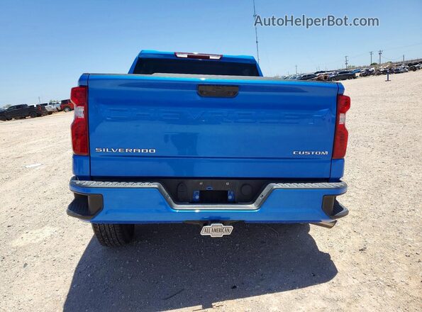 1GCPABEKXSZ327392 2025 CHEVROLET SILVERADO Blue Հետևի տեսք