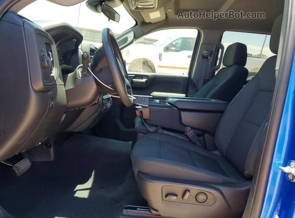 1GCPABEKXSZ327392 2025 CHEVROLET SILVERADO Blue Սալոնի դիմացի տեսք