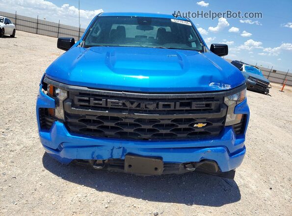 1GCPABEKXSZ327392 2025 CHEVROLET SILVERADO Blue Դիմացի տեսք