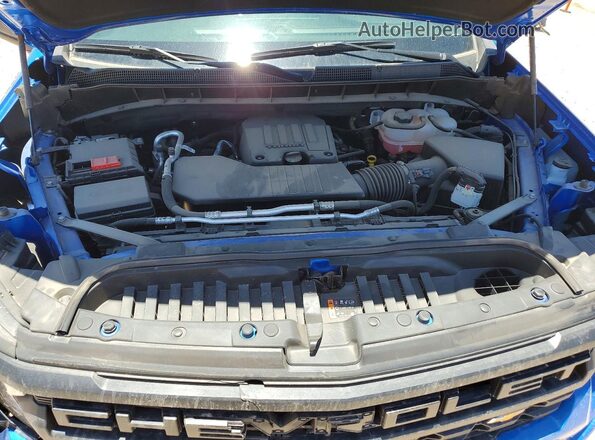 1GCPABEKXSZ327392 2025 CHEVROLET SILVERADO Blue Սալոնի հետևի տեսք