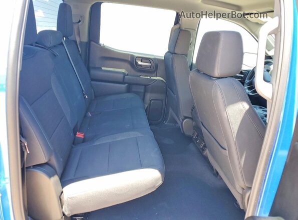 1GCPABEKXSZ327392 2025 CHEVROLET SILVERADO Blue Հետևի նստատեղերի տեսք