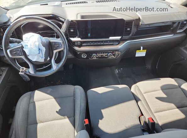 1GCPACED2RZ191177 2024 CHEVROLET SILVERADO Black Vista del salpicadero