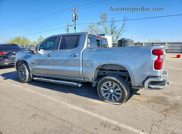 1GCPACED6RZ388952 2024 CHEVROLET SILVERADO Silver Rear left