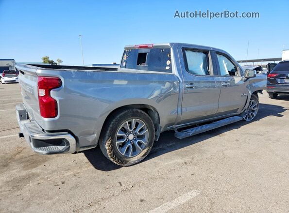 1GCPACED6RZ388952 2024 CHEVROLET SILVERADO Silver Rear right