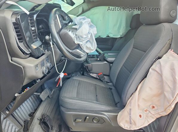 1GCPACED8SZ107563 2025 CHEVROLET SILVERADO Silver წინა სალონის ხედი