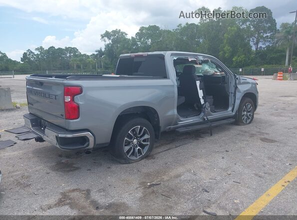 1GCPACEK3PZ186940 2023 CHEVROLET SILVERADO Silver Trasero derecho