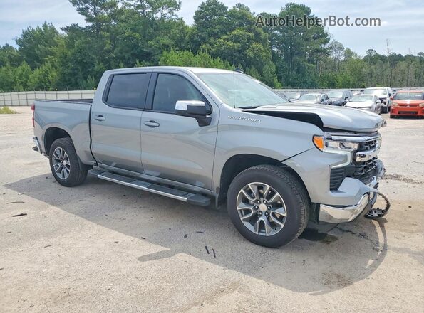 1GCPACEK6TZ208097 2026 CHEVROLET SILVERADO Silver Передня права чверть