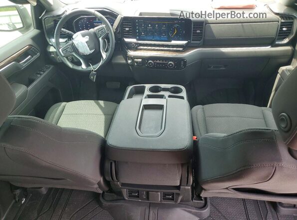 1GCPACEK6TZ208097 2026 CHEVROLET SILVERADO Silver Вид панелі приладів