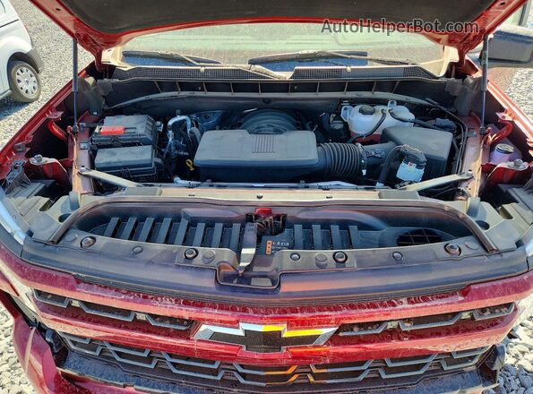 1GCPADED0TZ150205 2026 CHEVROLET SILVERADO Red Widok wnętrza z tyłu