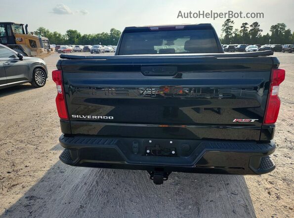1GCPADED3RZ253482 2024 CHEVROLET SILVERADO Black Հետևի տեսք
