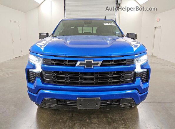 1GCPADED4PZ299190 2023 CHEVROLET SILVERADO Синий Вид спереди
