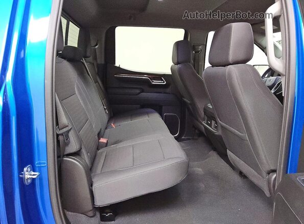 1GCPADED4PZ299190 2023 CHEVROLET SILVERADO Синий Вид задних сидений