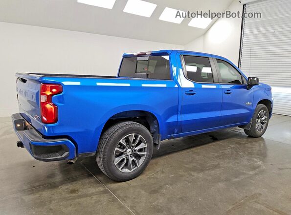 1GCPADED4PZ299190 2023 CHEVROLET SILVERADO Синий Задняя правая четверть