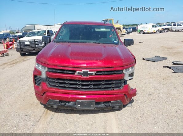 1GCPADED4PZ326047 2023 CHEVROLET SILVERADO Red ხელსაწყოთა პანელის ხედი