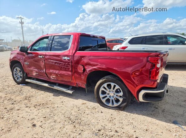 1GCPAEED9TZ105365 2026 CHEVROLET SILVERADO Burgundy Trasero izquierdo