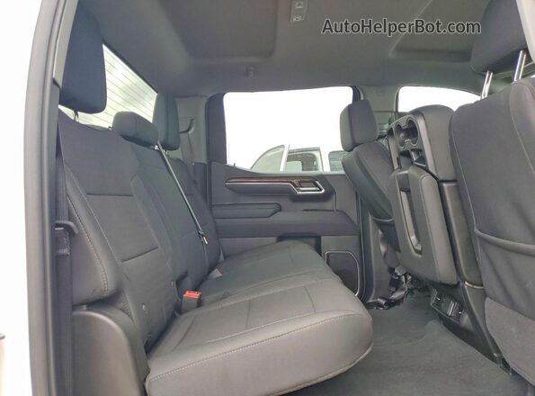 1GCPAWEK0TZ168567 2026 CHEVROLET SILVERADO White Rear seats view