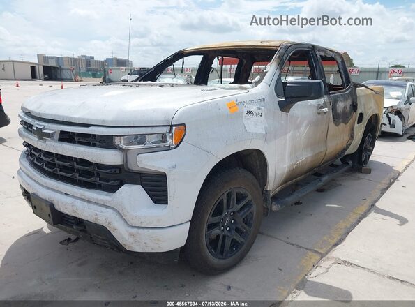 1GCPAWEK2TZ178663 2026 CHEVROLET SILVERADO White Vista tres cuartos delantera izquierda