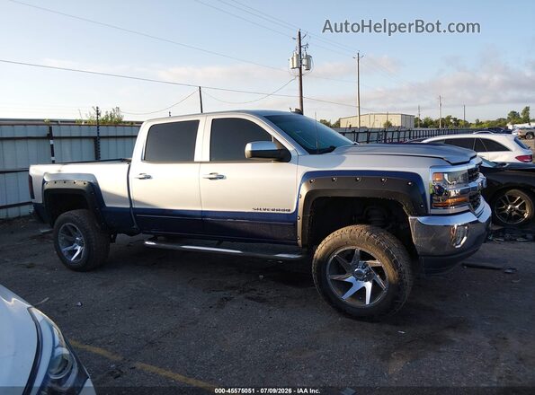 1GCPCREC0HF125604 2017 CHEVROLET SILVERADO Silver Vista interior trasera