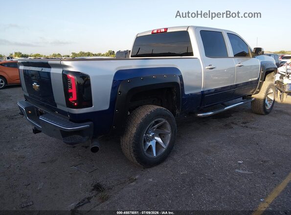 1GCPCREC0HF125604 2017 CHEVROLET SILVERADO Silver Trasero derecho