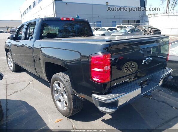 1GCPCREC2JF232076 2018 CHEVROLET SILVERADO Black Trasero izquierdo