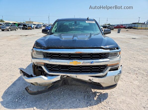 1GCPCREC4JF103806 2018 CHEVROLET SILVERADO Black Front view