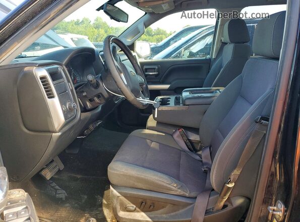 1GCPCREC4JF103806 2018 CHEVROLET SILVERADO Black Front interior view