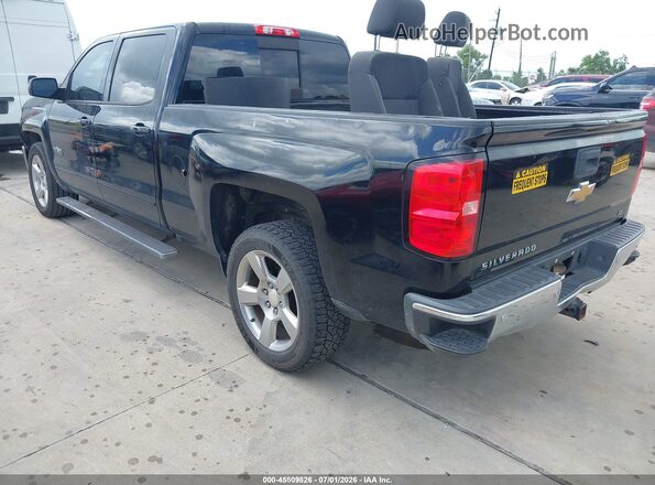1GCPCREC9HF131806 2017 CHEVROLET SILVERADO Black უკანა მარცხენა