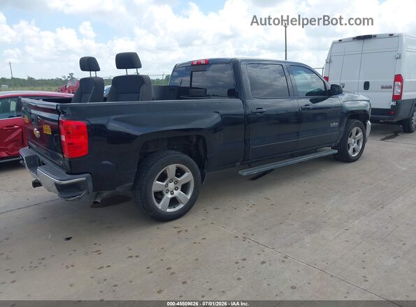 1GCPCREC9HF131806 2017 CHEVROLET SILVERADO Black უკანა მარჯვენა