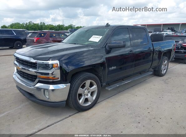 1GCPCREC9HF131806 2017 CHEVROLET SILVERADO Black წინა მარცხენა ხედი სამი მეოთხედიდან