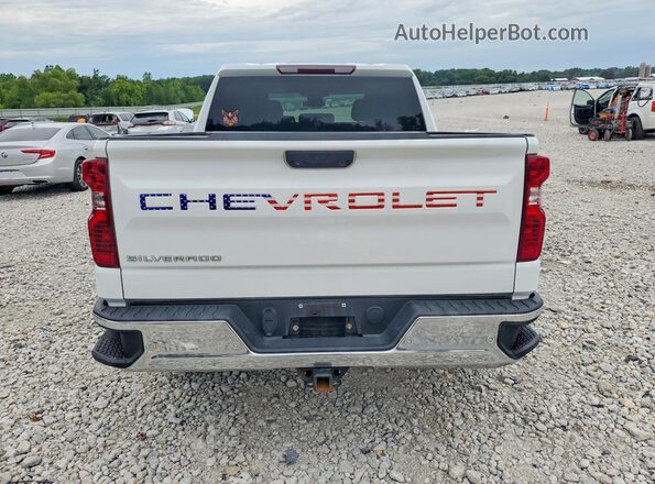 1GCPDAEK0PZ288935 2023 CHEVROLET SILVERADO Белый Вид сзади