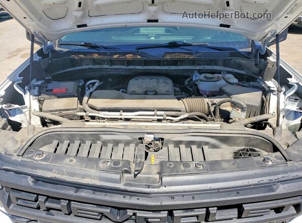 1GCPDAEK2PZ217462 2023 CHEVROLET SILVERADO White Vista interior trasera