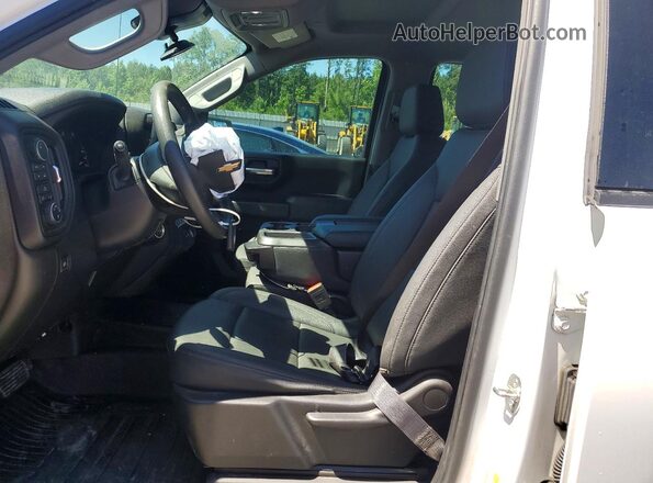 1GCPDAEK2PZ217462 2023 CHEVROLET SILVERADO White Vista interior delantera