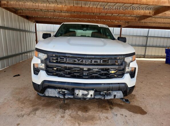 1GCPDAEK4PZ297332 2023 CHEVROLET SILVERADO Белый Вид спереди