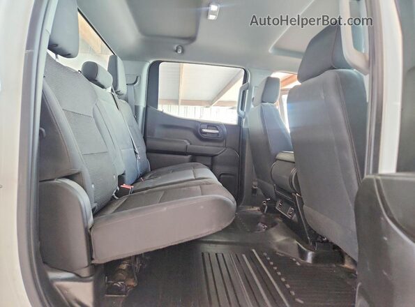 1GCPDAEK4PZ297332 2023 CHEVROLET SILVERADO Белый Вид задних сидений