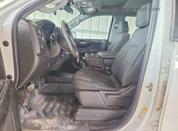 1GCPDAEK4PZ297332 2023 CHEVROLET SILVERADO Белый Вид салона спереди