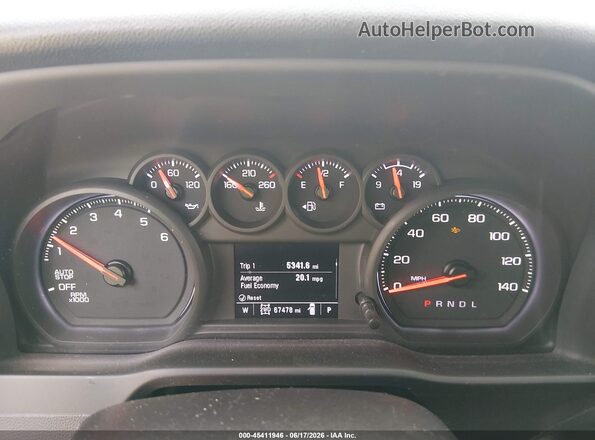 1GCPDAEK5PZ220775 2023 CHEVROLET SILVERADO Blue Հետևի նստատեղերի տեսք