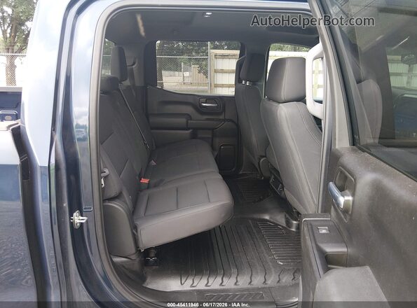 1GCPDAEK5PZ220775 2023 CHEVROLET SILVERADO Blue VIN կոդի պիտակի տեսք