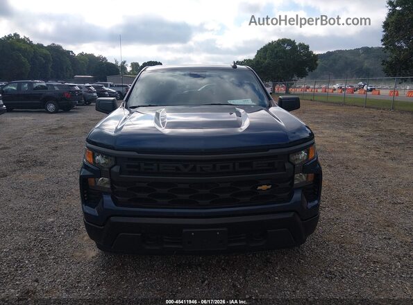 1GCPDAEK5PZ220775 2023 CHEVROLET SILVERADO Blue Սարքավորումների վահանակի տեսք