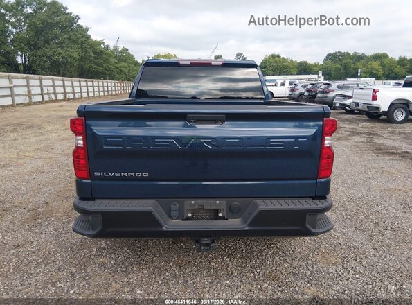 1GCPDAEK5PZ220775 2023 CHEVROLET SILVERADO Blue 