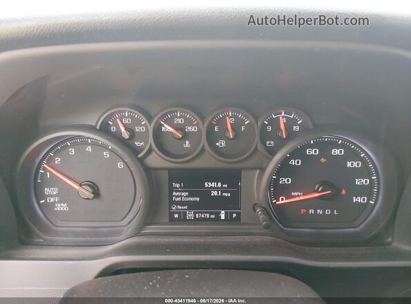 1GCPDAEK5PZ220775 2023 CHEVROLET SILVERADO Blue 