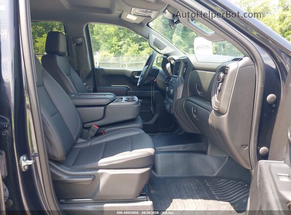 1GCPDAEK6PZ231896 2023 CHEVROLET SILVERADO Black Front interior view