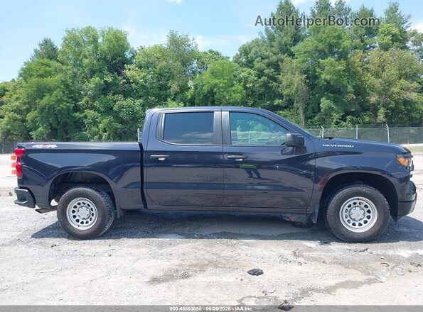 1GCPDAEK6PZ231896 2023 CHEVROLET SILVERADO Black Rear interior view