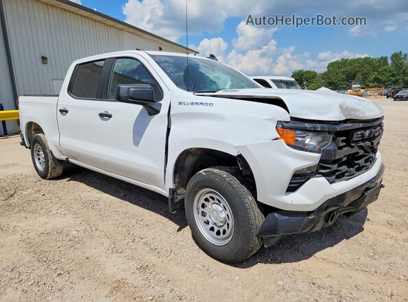 1GCPDAEK6RZ368260 2024 CHEVROLET SILVERADO White Передня права чверть