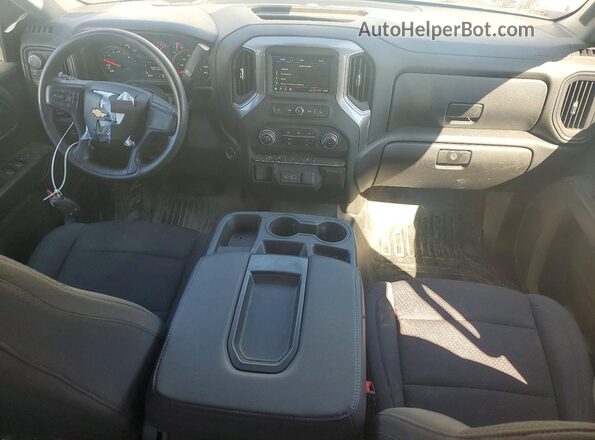1GCPDAEK6RZ368260 2024 CHEVROLET SILVERADO White Вид панелі приладів