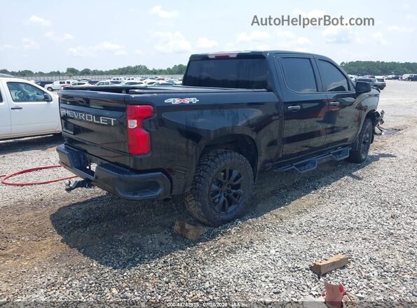 1GCPDAEK9PZ129637 2023 CHEVROLET SILVERADO Black Tył prawy
