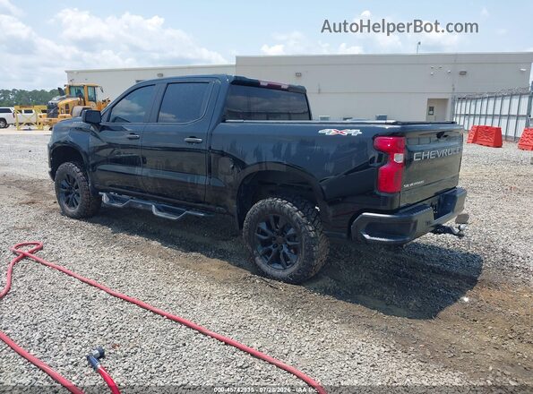 1GCPDAEK9PZ129637 2023 CHEVROLET SILVERADO Black Tył lewy
