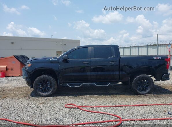 1GCPDAEK9PZ129637 2023 CHEVROLET SILVERADO Black Widok wnętrza 360 stopni