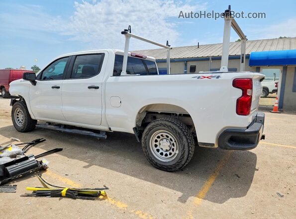 1GCPDAEK9PZ210699 2023 CHEVROLET SILVERADO White უკანა მარცხენა